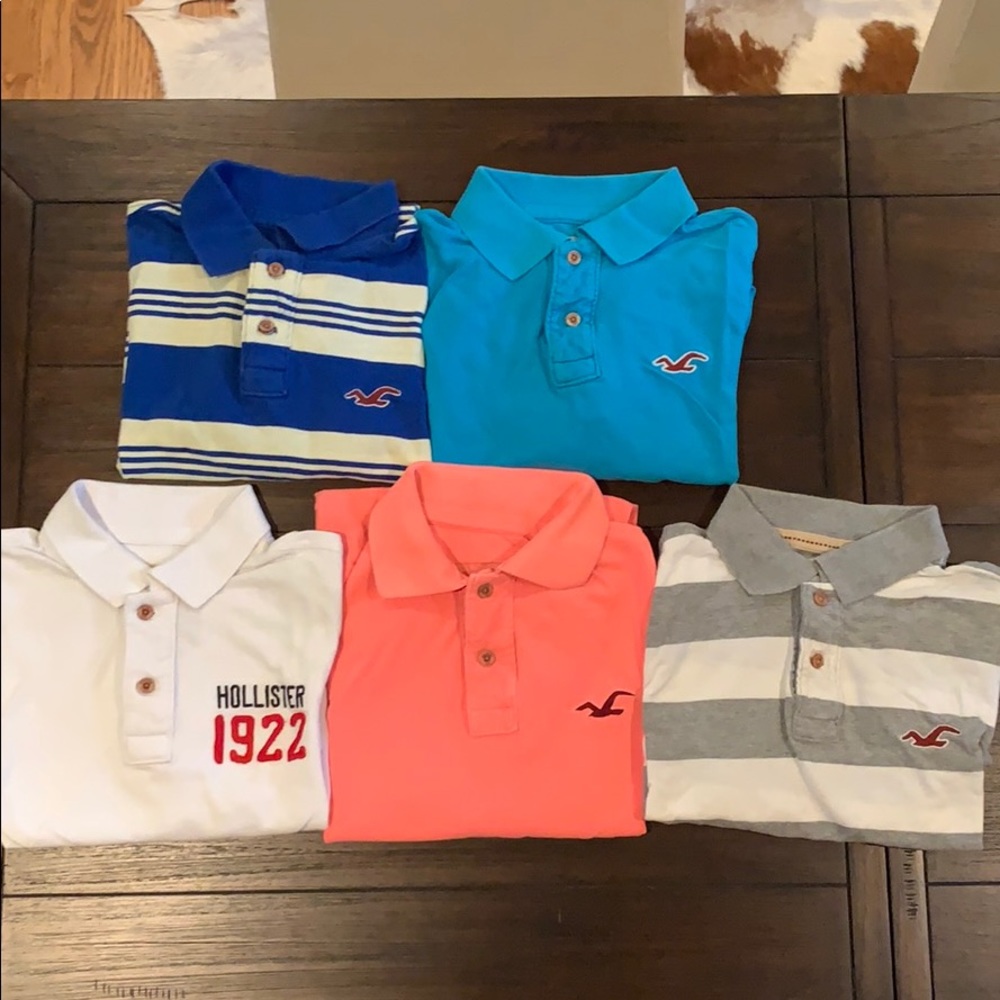 Bundle of Hollister Polo Shirts